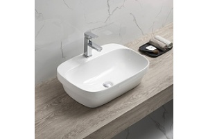 Раковина накладная Ceramalux N 60 белый (78598) - 2