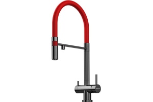 Смеситель Omoikiri Kanto PVD-GM для кухонной мойки