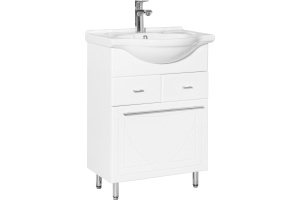 Тумба для комплекта Style Line Лана 60 с бельевой корзиной