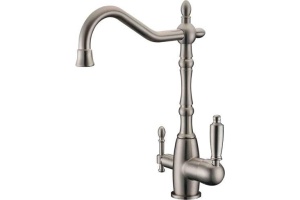 Смеситель Zorg Sanitary ZR 312 YF-33-nikel для кухонной мойки