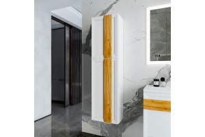 Шкаф подвесной Бриклаер Берлин 90 белый глянец (4627125416118) - 2