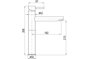 Смеситель для раковины Rav Slezak Seina золото - 2