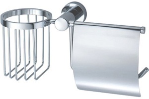 Держатель туалетной бумаги Wasserkraft Donau K-9459 с держателем освежителя воздуха