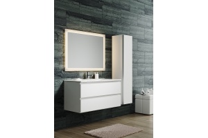 Тумба под раковину Sanvit Авеню-2 100 белый глянец - 2