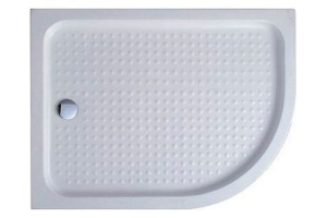 Поддон для душа Cezares Tray R550 100х80 см акриловый L