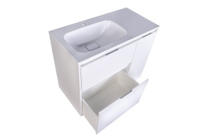 Тумба под раковину Style Line Барселона 90 Люкс Plus, белый (СС-00002345) - 3