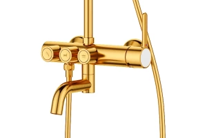 Душевая стойка Cezares Eco золото (ECO-CVD-BORO) - 3