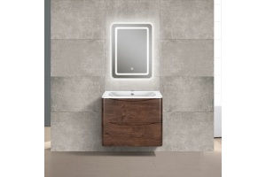 Тумба с раковиной Vincea Paola 60 темное дерево - 2