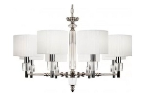 Подвесная люстра iLamp Alexa P2404-8 Nickel