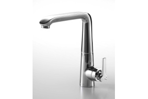 Смеситель Bravat Waterfall F773107C для кухонной мойки - 2