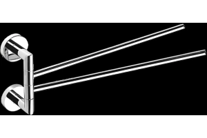 Полотенцедержатель двойной Rav Slezak Colorado хром