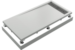 Поддон для душа Good Door Stella 160x90, с ножками и экраном - 2