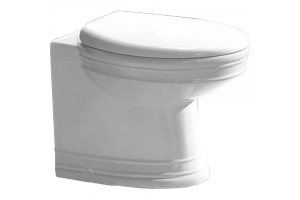 Унитаз приставной Ceramalux Classic белый (2474)