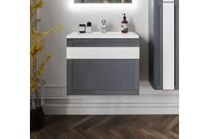 Ручка для тумбы Бриклаер Берлин 60 белый глянец (4627125416279) - 2