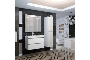 Комплект мебели Opadiris Фреш 80 белый