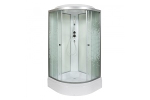 Душевая кабина Deto 80х80 хром (L780)