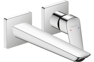 Смеситель для раковины Hansgrohe Logis Fine с донным клапаном хром