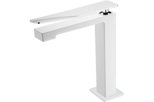 Смеситель для раковины Boheme Q белый хром