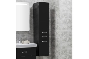 Шкаф-пенал AQUATON Америна чёрный