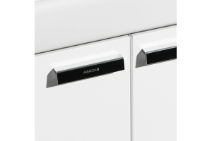 Тумба с раковиной Aquaton Йорк 60 белый-светлое дерево - 3