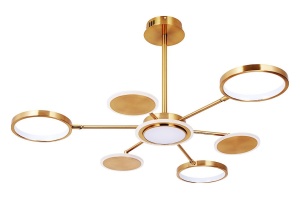 Потолочная светодиодная люстра Arte Lamp Sienna A1363PL-6PB