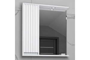 Зеркало Brevita Balaton 80 L, белое (BAL-04080-01-01Л)