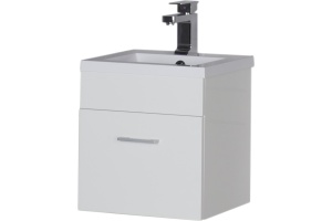 Тумба с раковиной Aquanet Нота 40 белая - 3