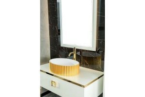 Подстолье Armadi Art Lucido 80 золото - 2