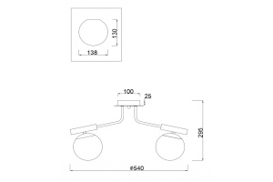Потолочная люстра Freya Paolina FR5011CL-03B - 3
