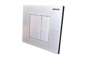 Кнопка смыва для инсталляций beWash Fide хром матовый