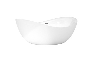 Акриловая ванна Black&White Swan 180х90 белая без гидромассажа