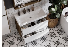 Раковина мебельная Aquaton Сканди Адриана 90 белый - 2