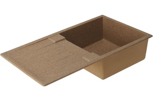 Мойка кухонная AQUATON Верона терракотовая - 2