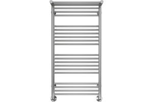 Водяной полотенцесушитель Terminus Аврора П20 500х1000 с полкой Хром