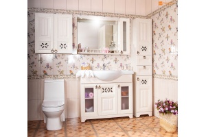 Тумба для комплекта Бриклаер Кантри 105 бежевый дуб - 2