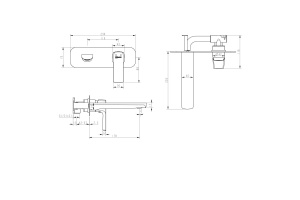 Смеситель для раковины Lemark Ursus LM7226BL - 2