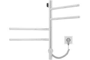 Полотенцесушитель электрический Vincea 43x60 хром - 3