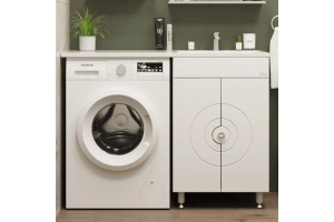 Тумба с раковиной Onika Космос 60 белый - 2