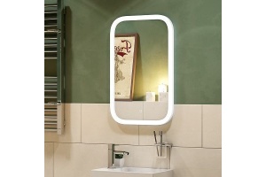 Зеркало Art&Max Bianchi 40x70 с подсветкой