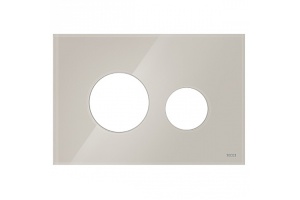 Лицевая панель TECEloop, стекло светло-бежевое