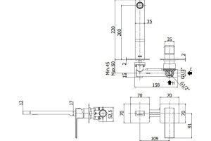 Смеситель Paffoni Elle для раковины EL105CR70 - 2