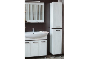 Шкаф-пенал Sanflor Толедо венге, северное дерево светлое, R - 2