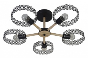 Люстра на штанге Escada Banjo 679/5P Black