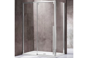 Душевой уголок Vincea Lugano 160х100 хром стекло прозрачное