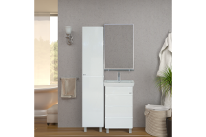 Прима - 60 Тумба 3 ящ. белая эмаль направ. с доводч. - 2