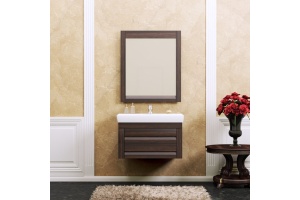 Тумба для комплекта Opadiris Лаварро 70 подвесная, венге - 2