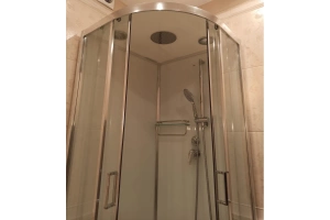 Душевая кабина Frank Brilliant 90х90 хром стекло прозрачное - 2