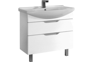 Мебель для ванной Dreja.Eco Laguna Plus 105 белая - 3