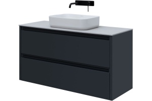 Тумба под раковину Allen Brau Fantasy 120 черный матовый