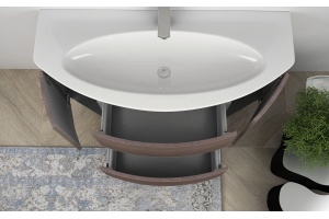 Тумба для комплекта Cezares Eden 120 rovere scuro - 3